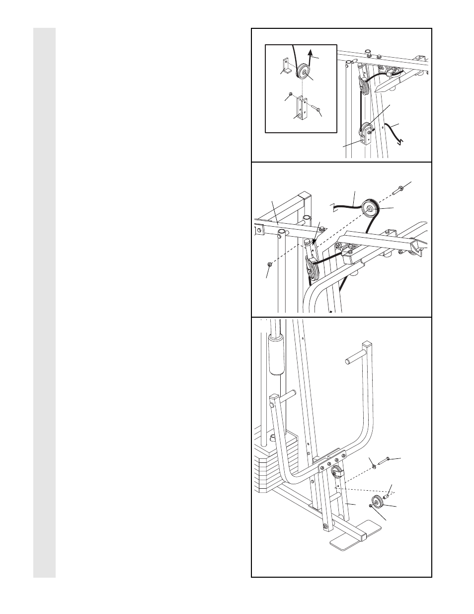 Cable assembl y | Weider WESY49202 User Manual | Page 13 / 33