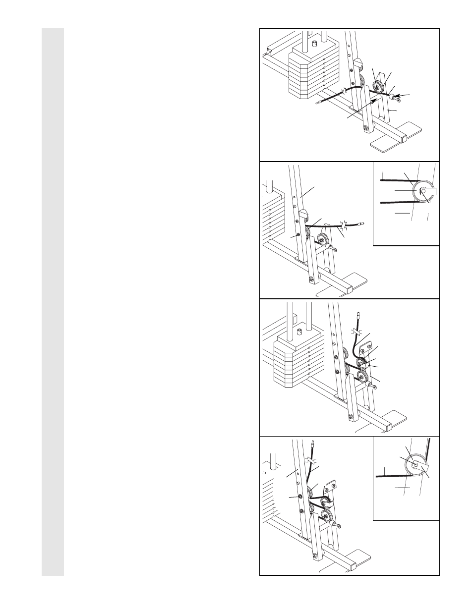 Cable assembl y | Weider WESY49202 User Manual | Page 14 / 33