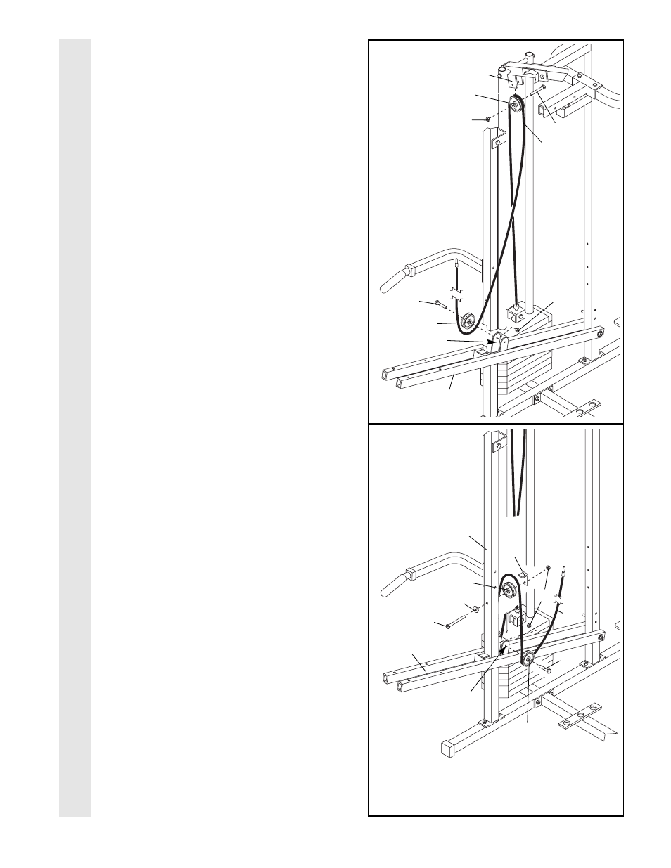 Cable assembl y | Weider WESY49202 User Manual | Page 16 / 33