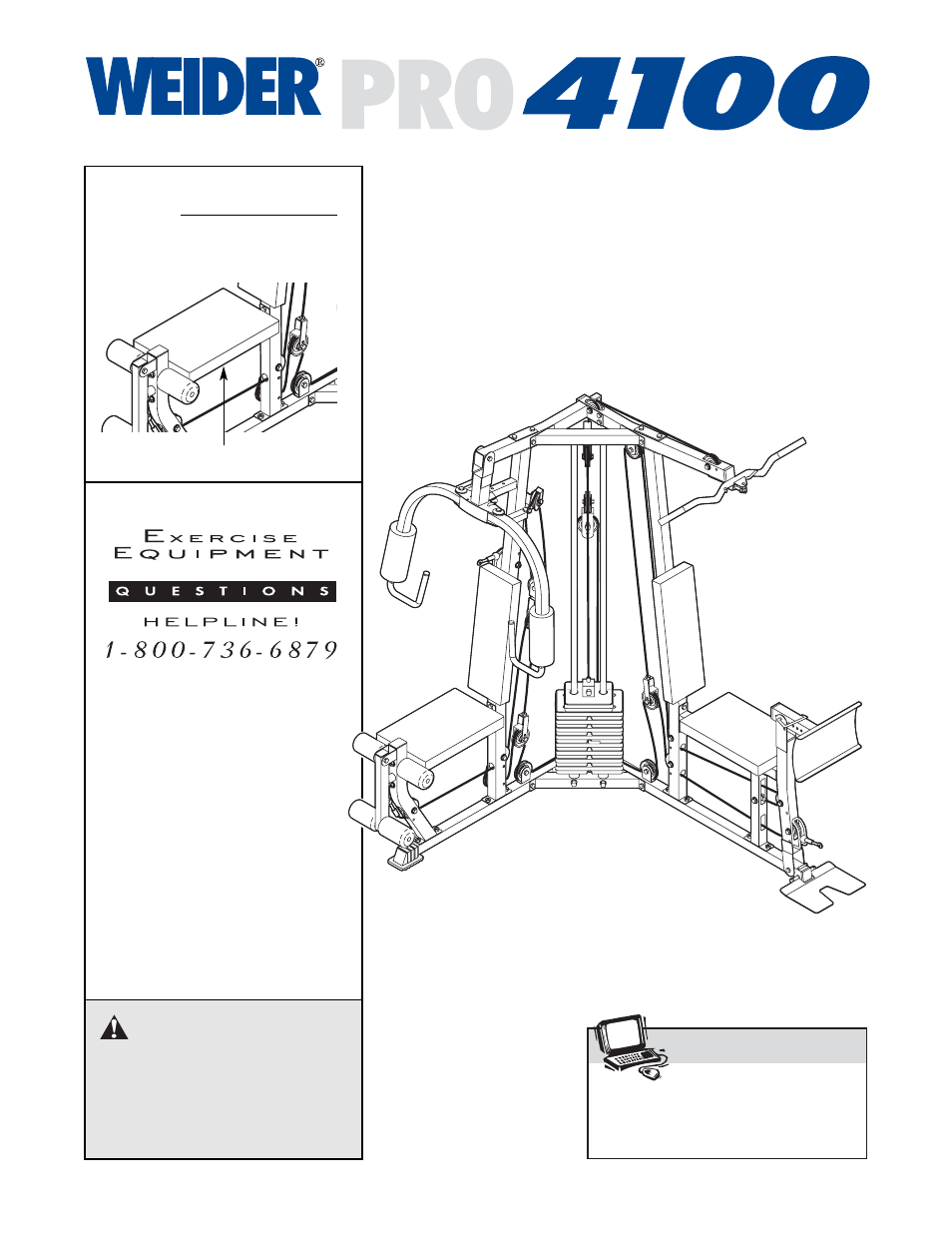 Weider 831.159823 User Manual | 32 pages