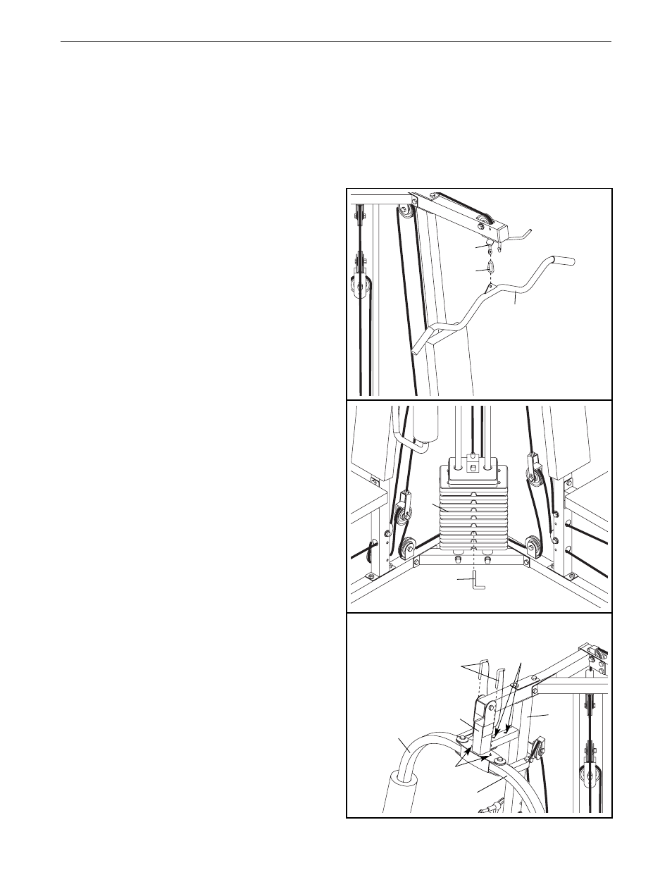 Adjustments | Weider 831.159823 User Manual | Page 21 / 32