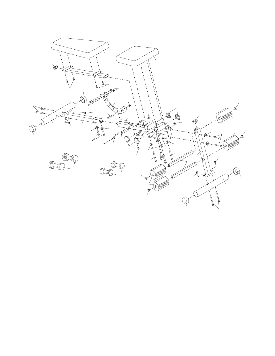 Part list/exploded drawing | Weider Pro 202 831.150260 User Manual | Page 11 / 12