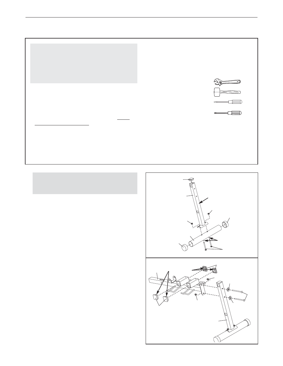 Assembly | Weider Pro 202 831.150260 User Manual | Page 6 / 12