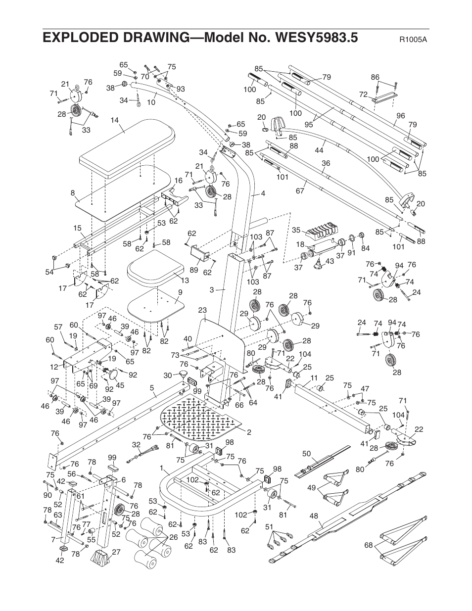 Weider WESY5983.5 User Manual | Page 23 / 24