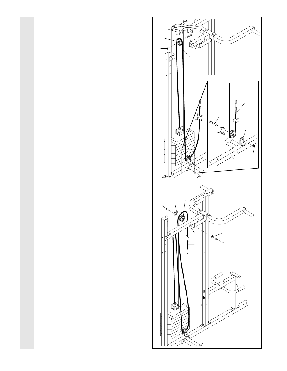 Cable assembl y | Weider WESY96400 User Manual | Page 16 / 34