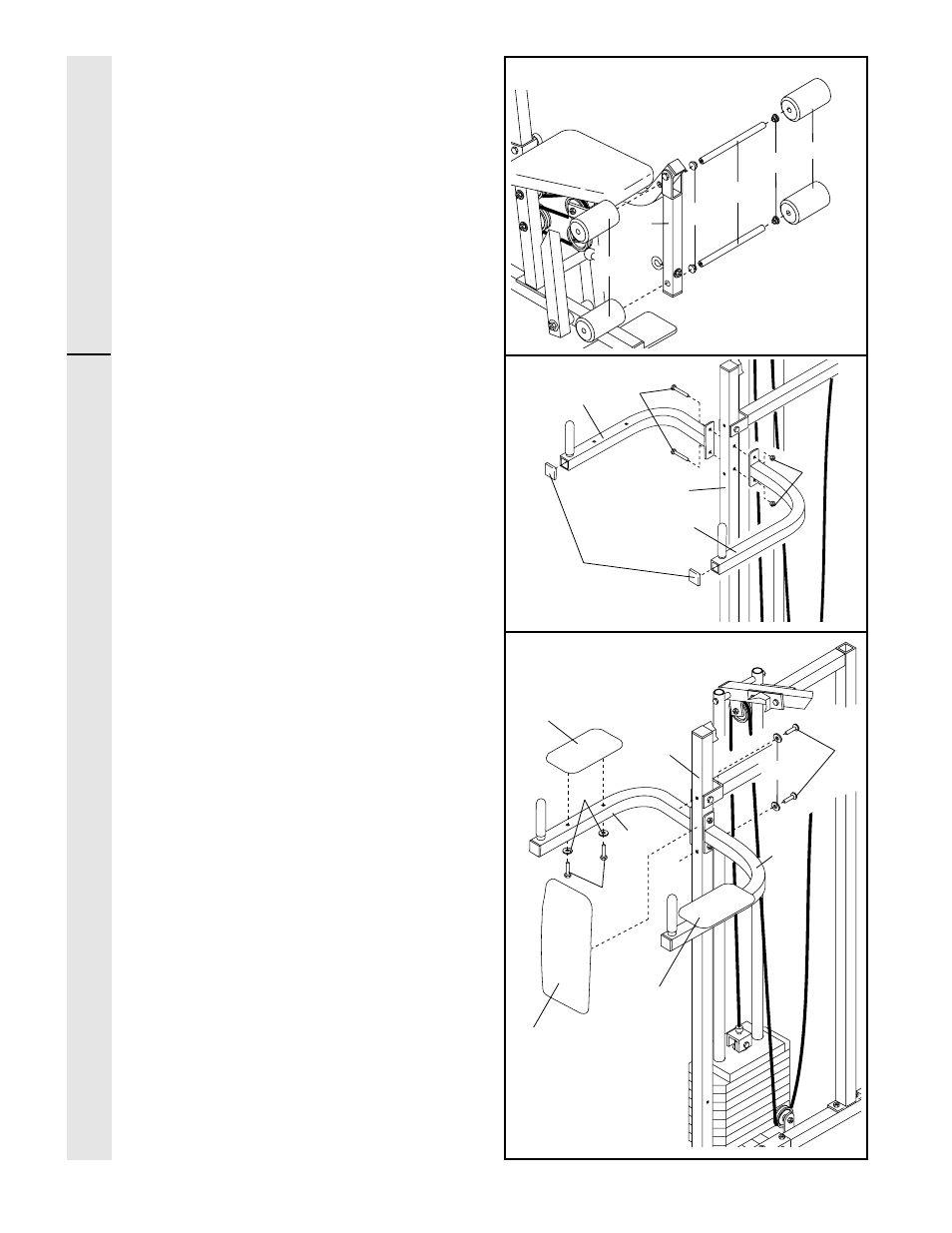 Sea t assembl y vkr assembl y | Weider WESY96400 User Manual | Page 20 / 34