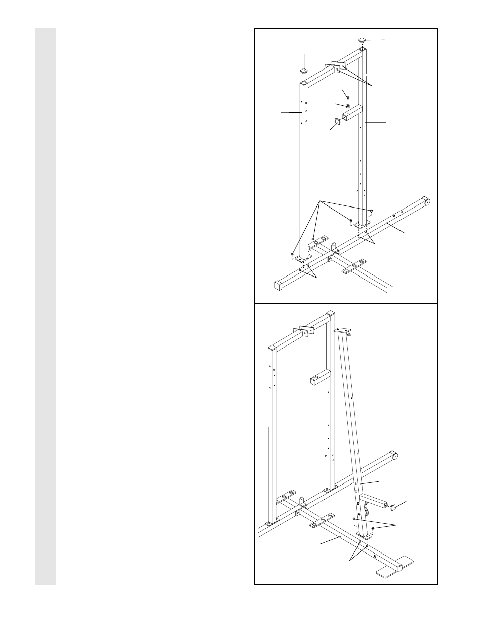 Frame assembl y | Weider WESY96400 User Manual | Page 6 / 34