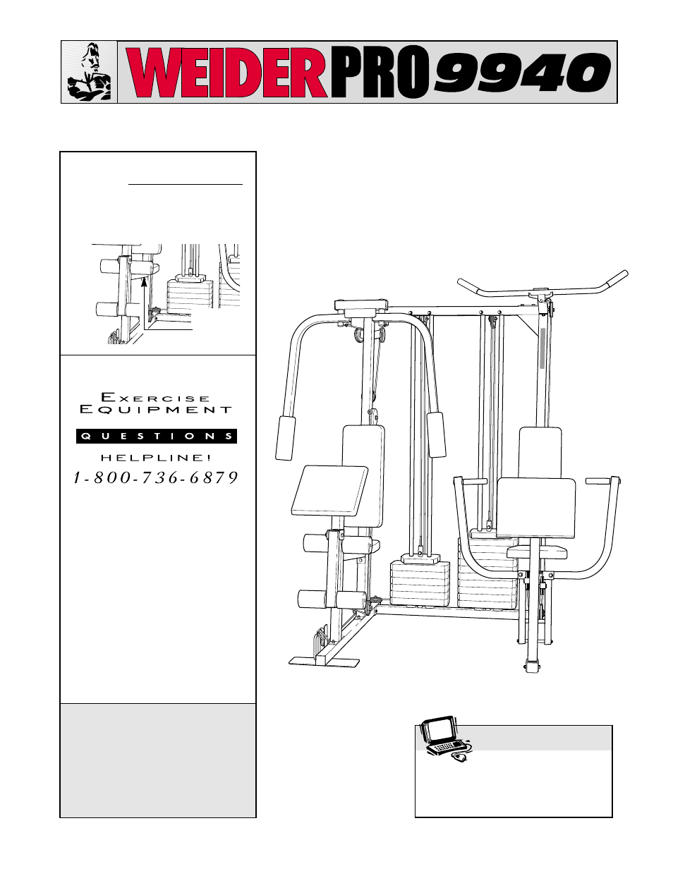 Weider 831.159730 User Manual | 32 pages
