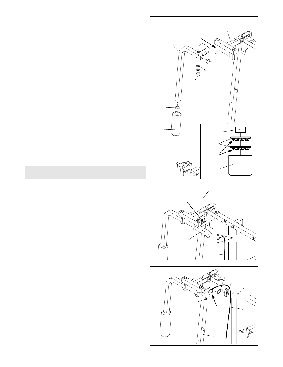 Cable assembly | Weider 831.159730 User Manual | Page 11 / 32