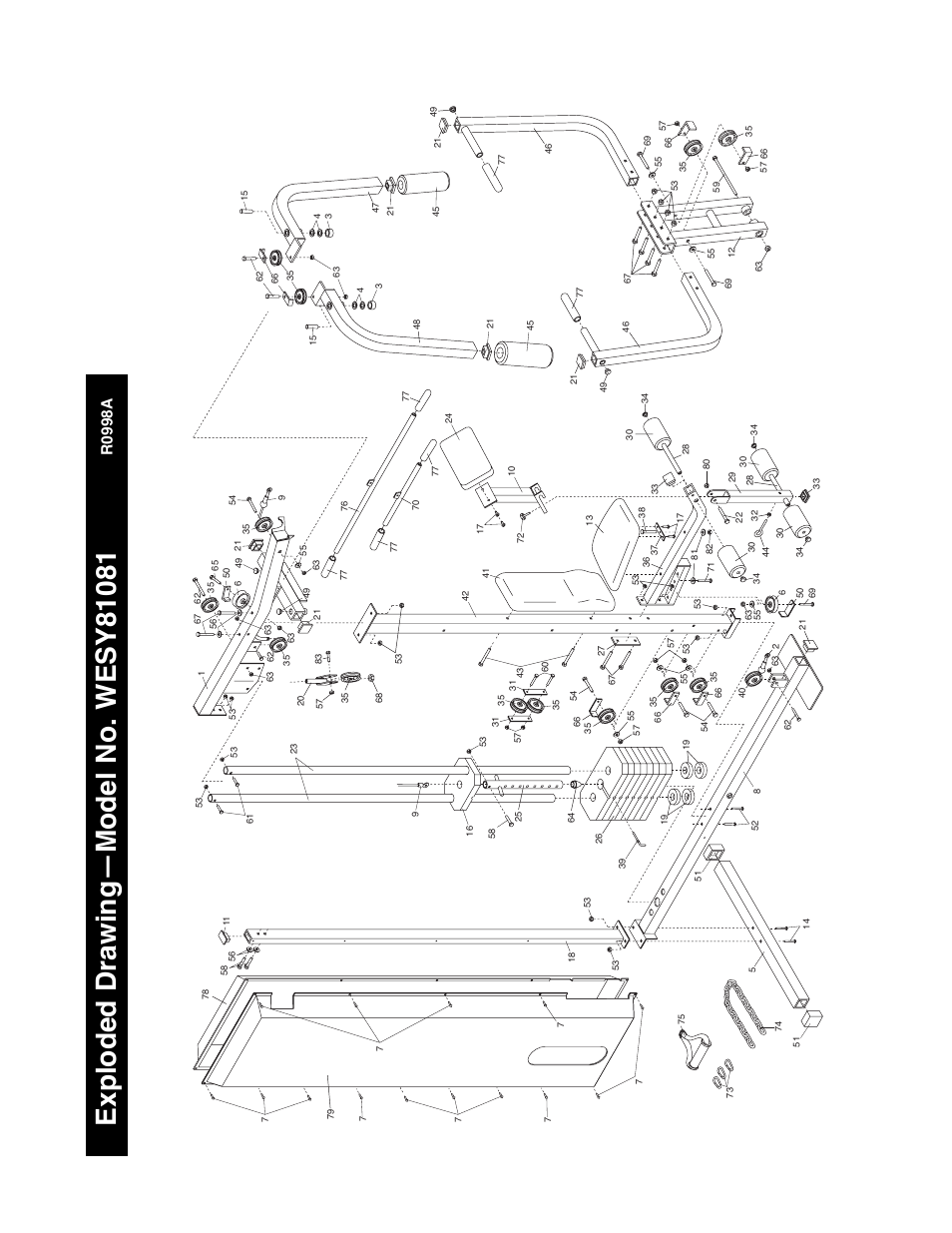 R0998a | Weider WESY81081 User Manual | Page 20 / 25