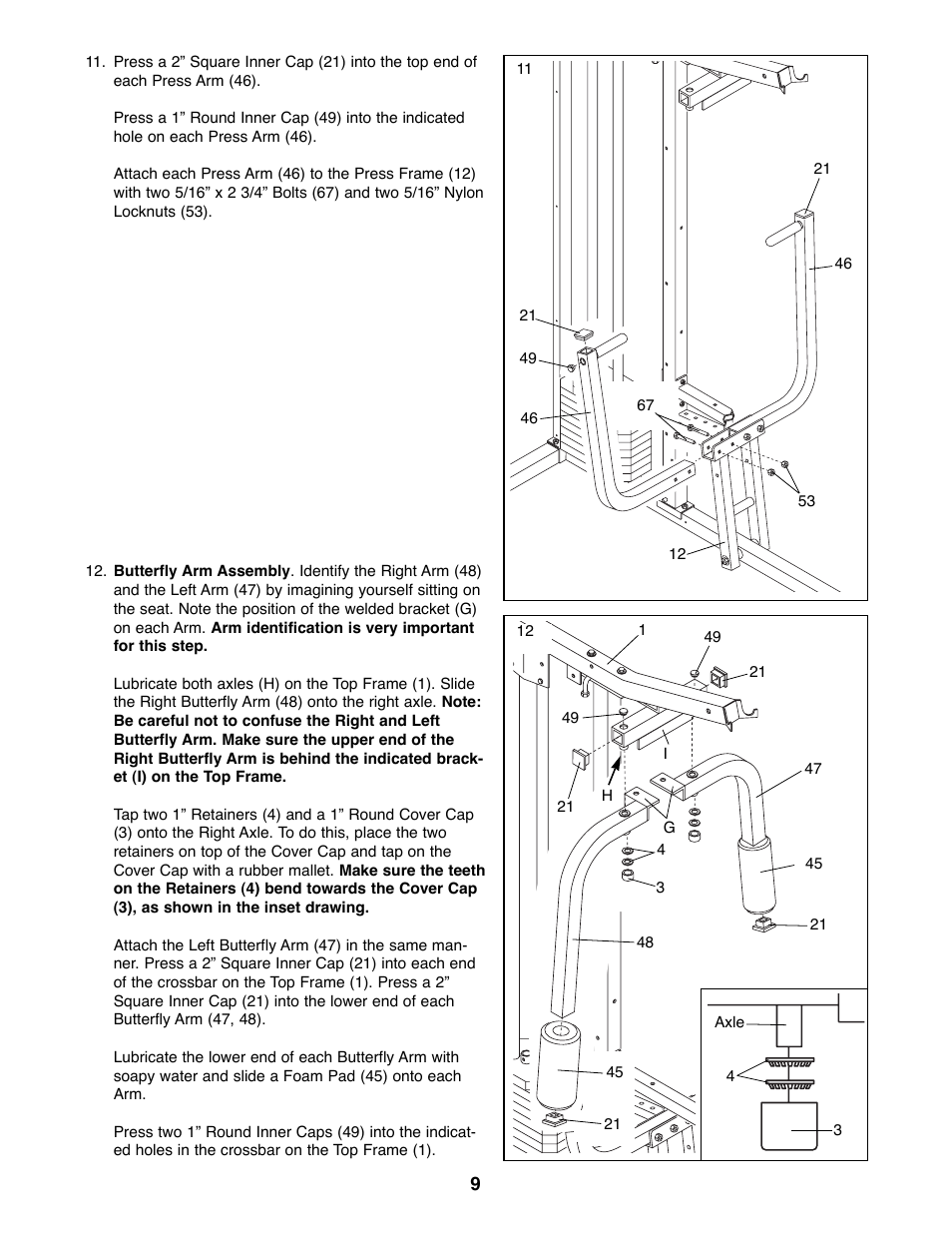 Weider WESY81081 User Manual | Page 9 / 25