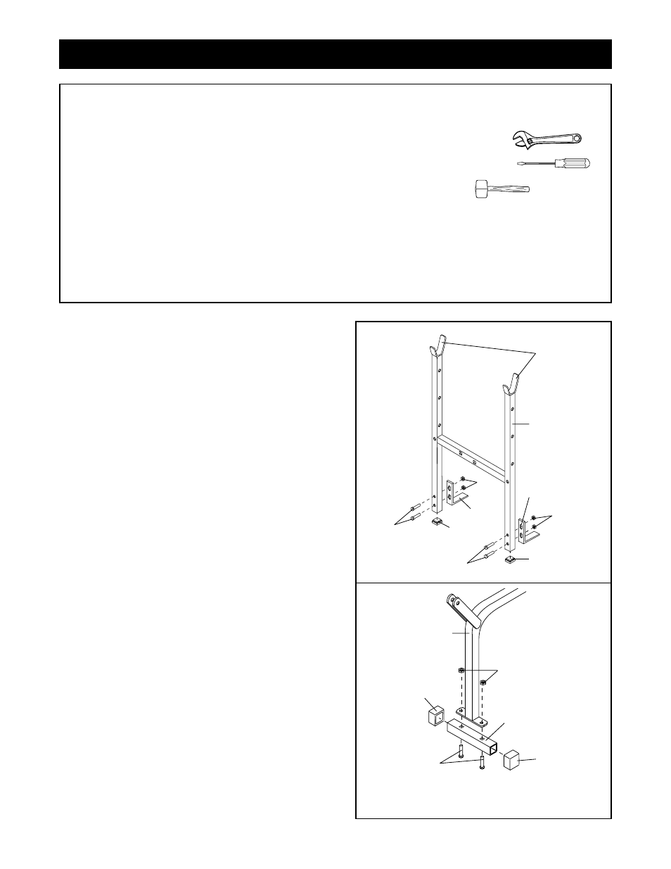 Assembly | Weider WEBE14080 User Manual | Page 6 / 16