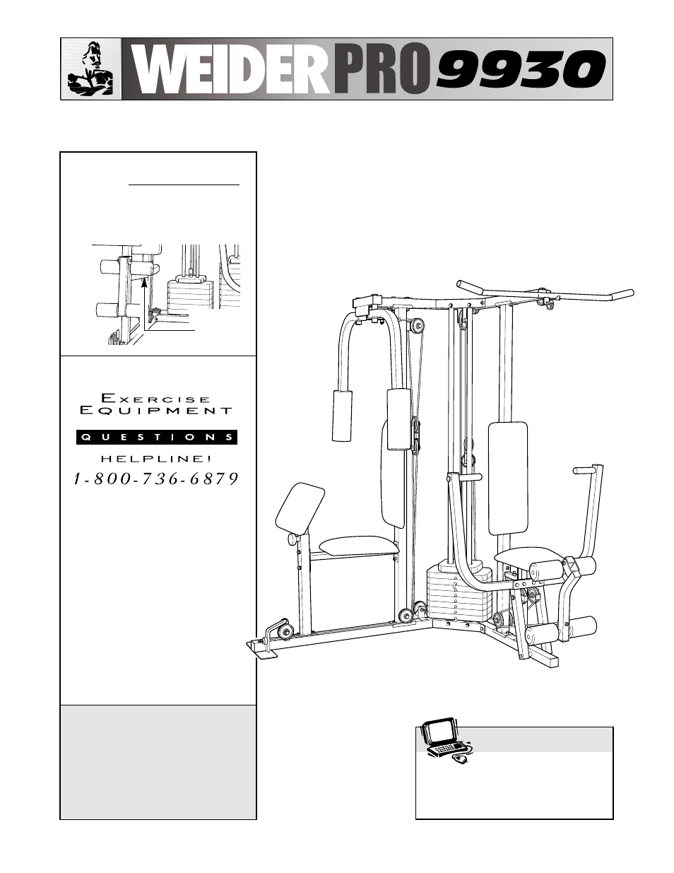 Weider 831.159720 User Manual | 28 pages