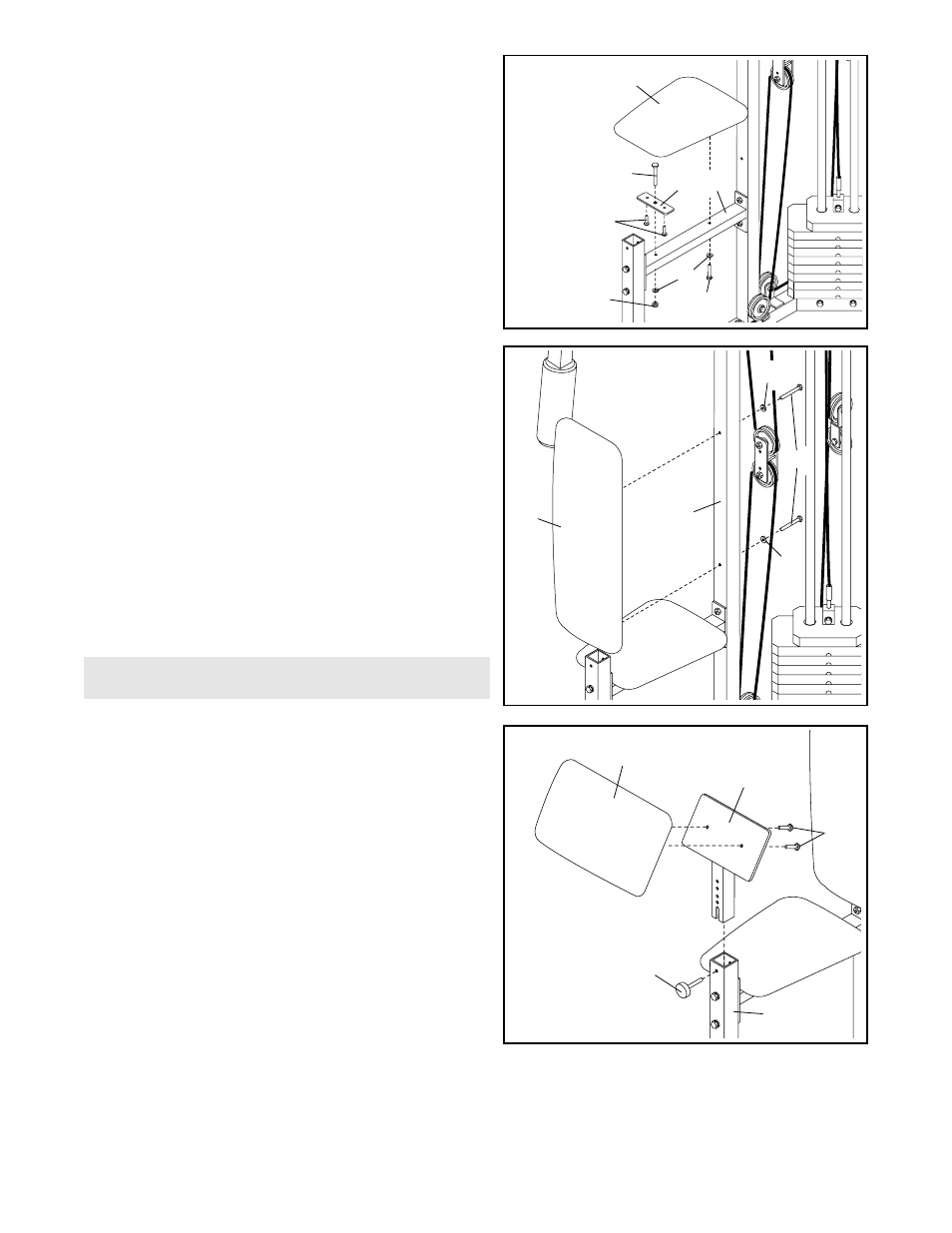 Miscellaneous assembly | Weider 831.159720 User Manual | Page 17 / 28