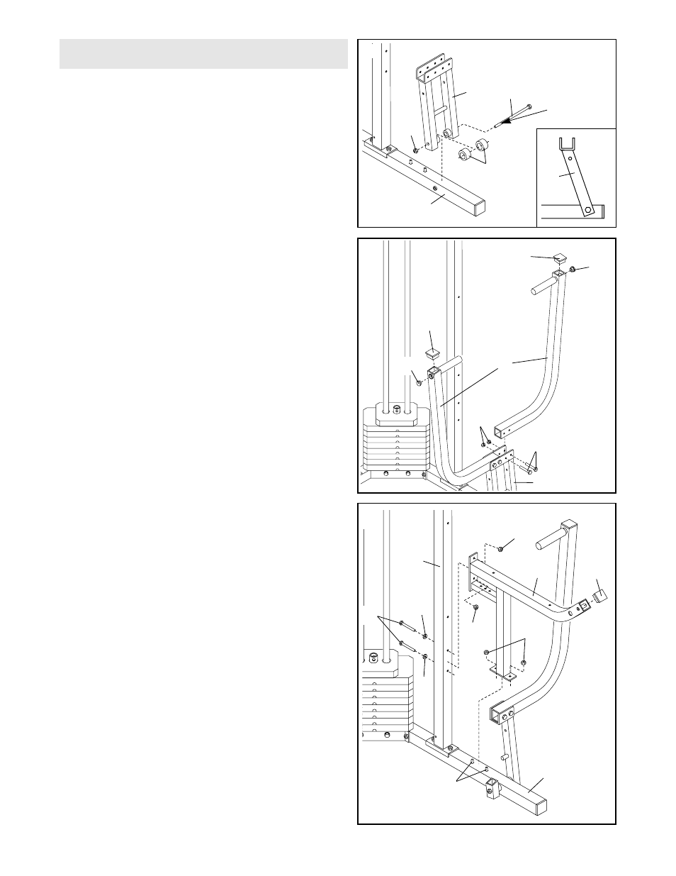 Arm assembly | Weider 831.159720 User Manual | Page 9 / 28