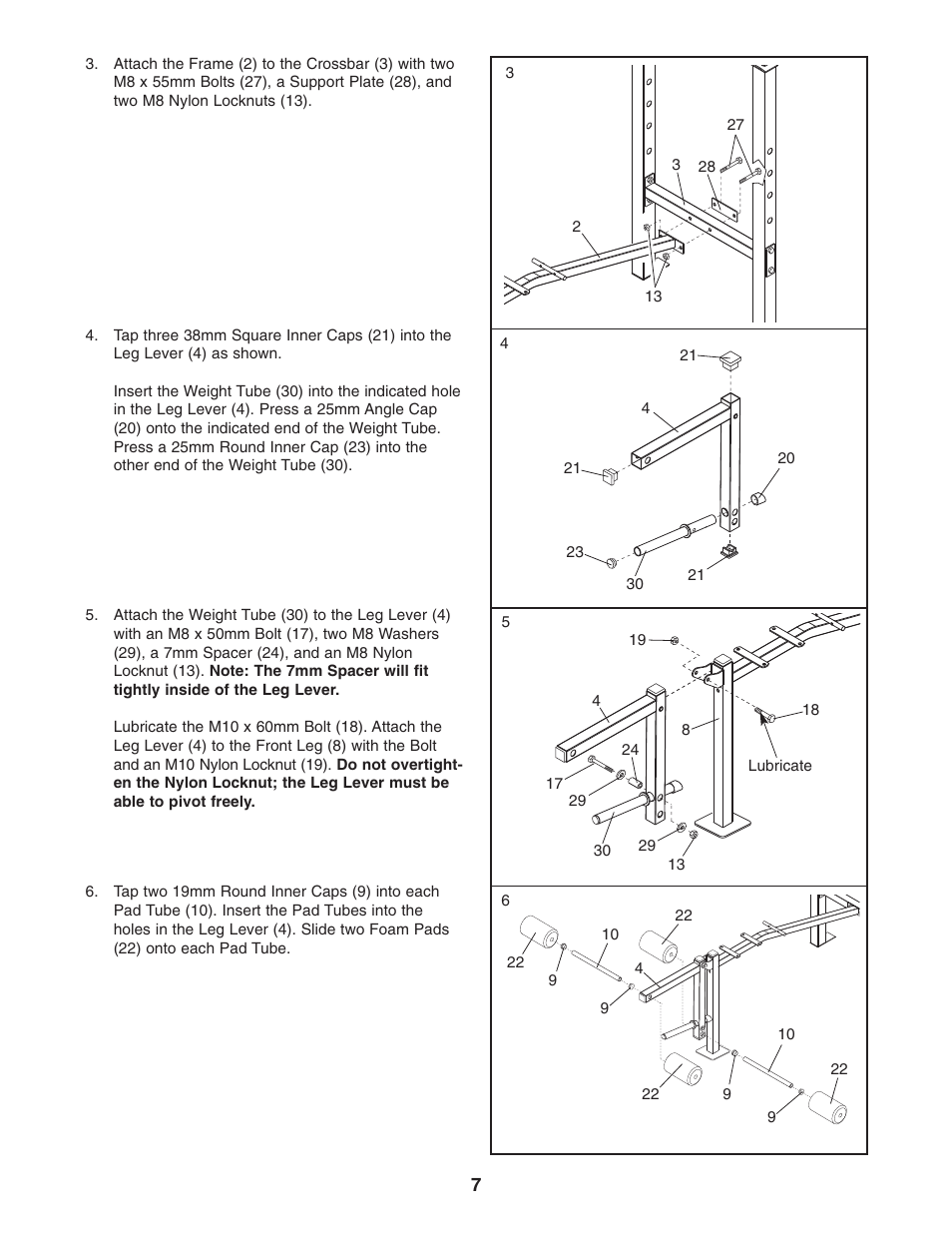 Weider WECCBE72010 User Manual | Page 7 / 16