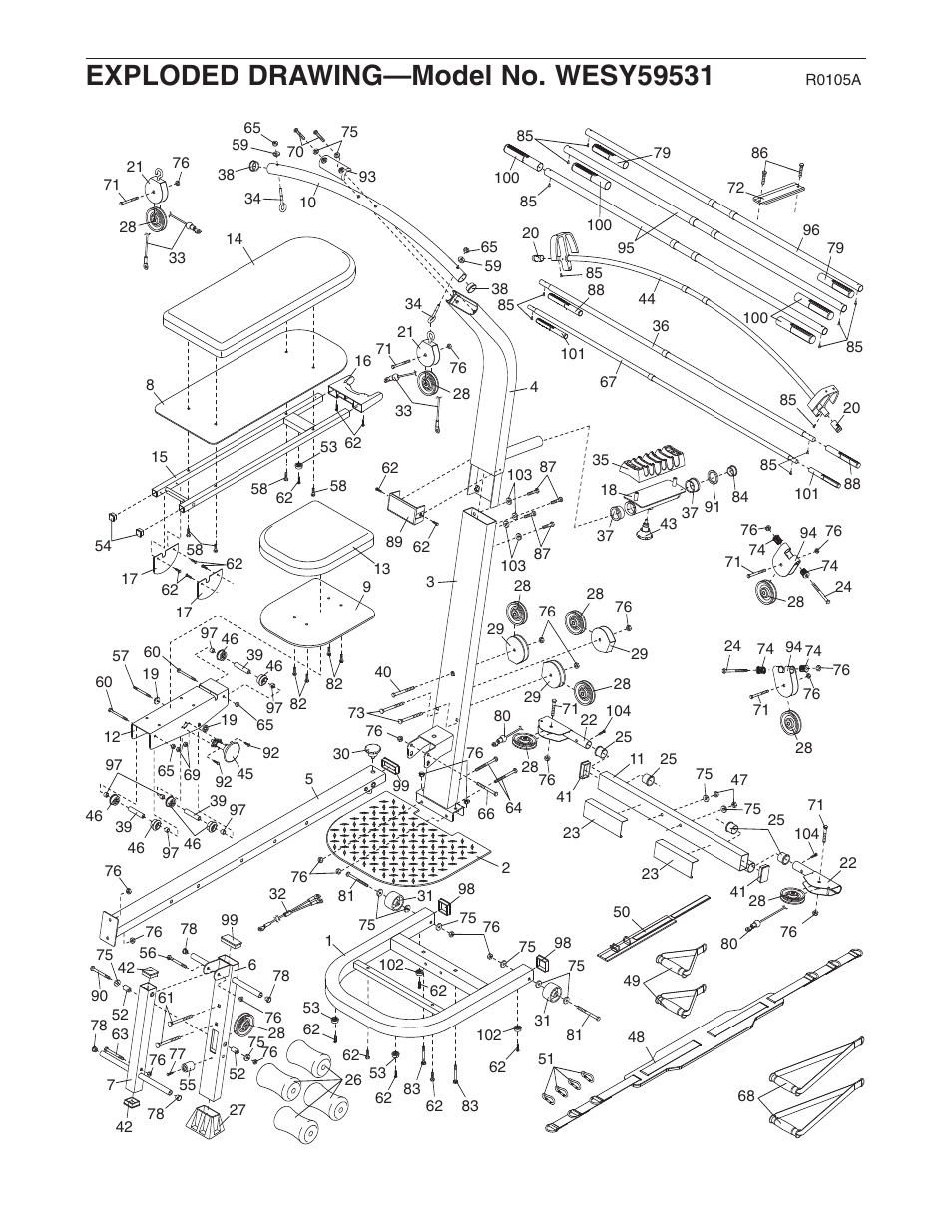 Weider WESY59531 User Manual | Page 23 / 24