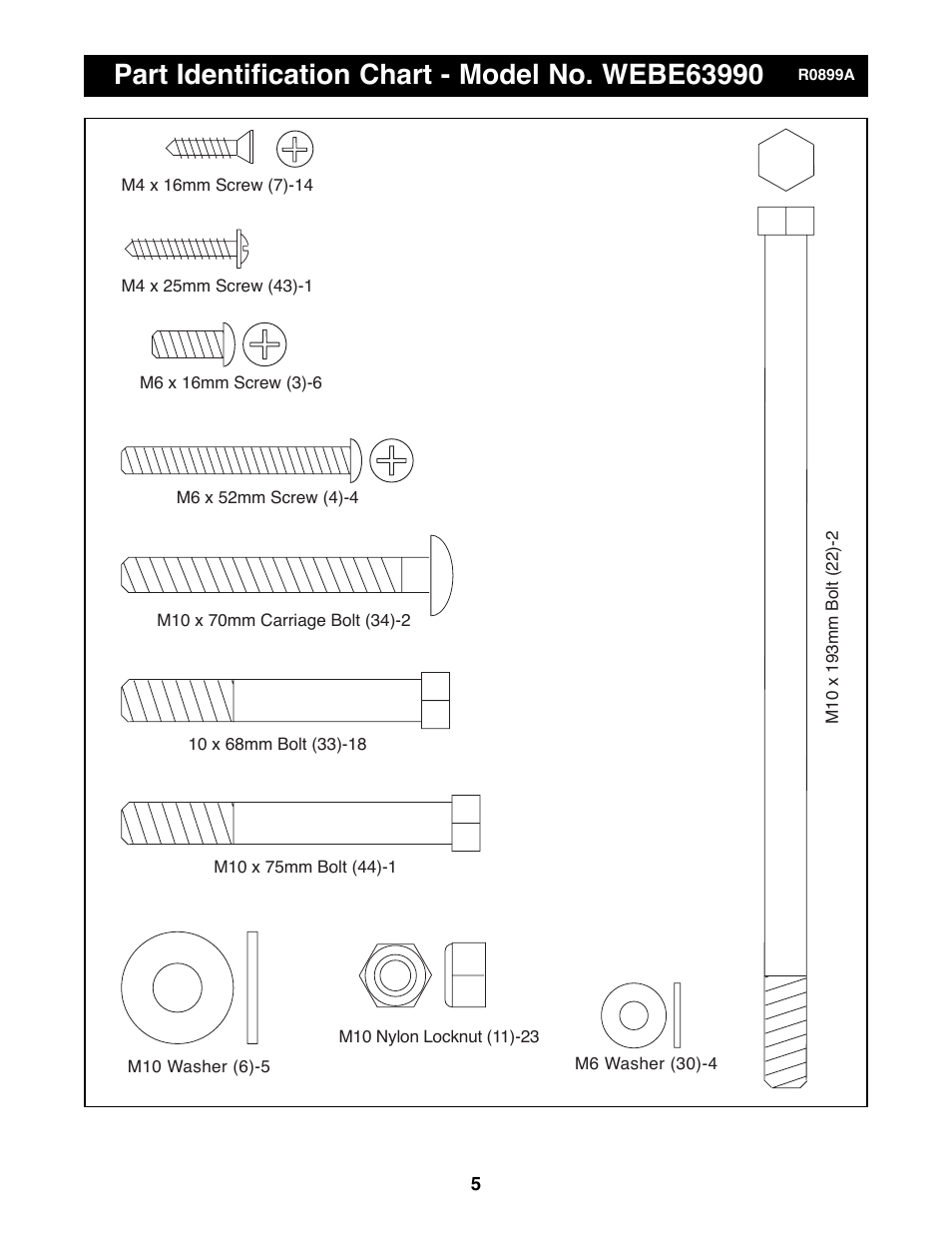 Weider WEBE63990 User Manual | Page 5 / 19