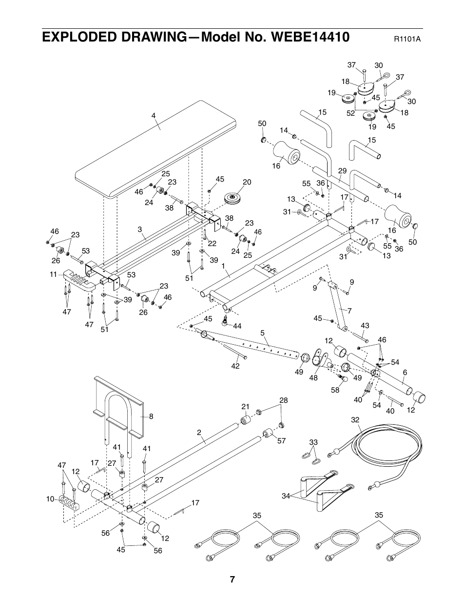 Weider 5000 User Manual | Page 7 / 8