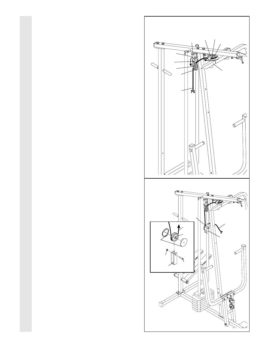 Cable assembl y | Weider WEEVSY87210 User Manual | Page 11 / 30