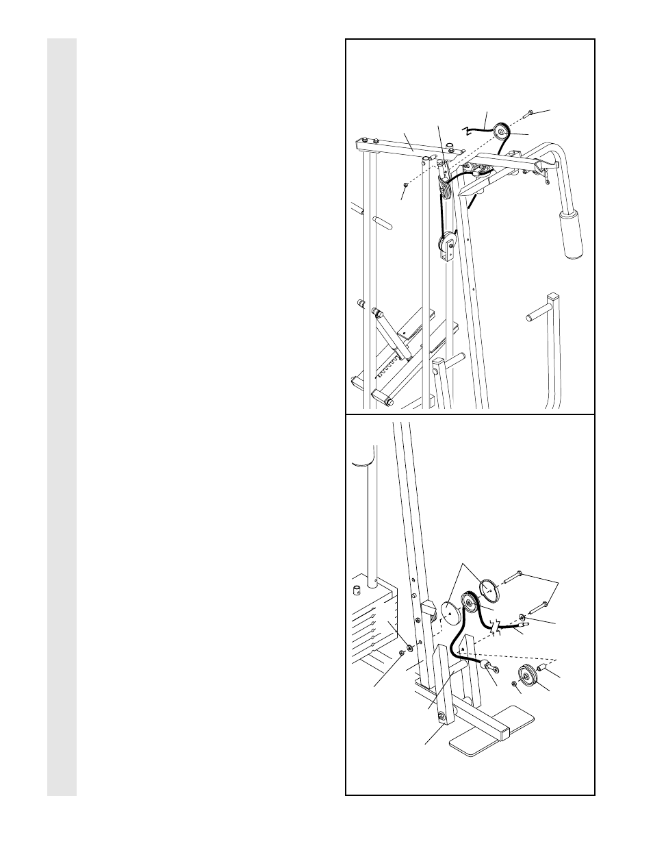 Cable assembl y | Weider WEEVSY87210 User Manual | Page 12 / 30