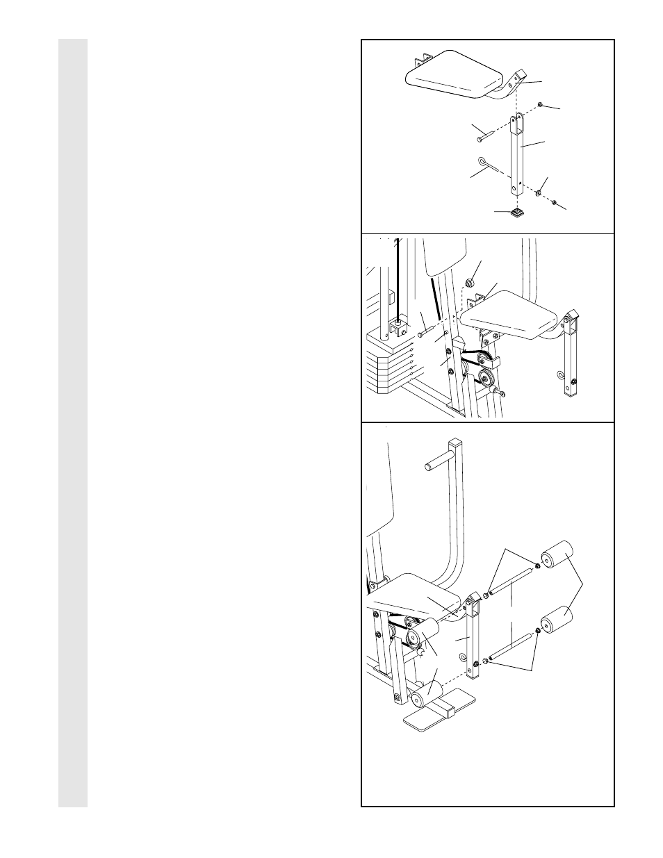 Sea t assembl y | Weider WEEVSY87210 User Manual | Page 15 / 30