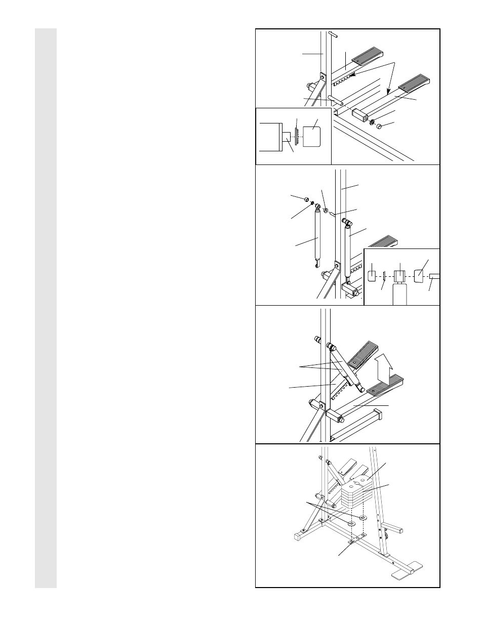 Frame assembl y | Weider WEEVSY87210 User Manual | Page 7 / 30