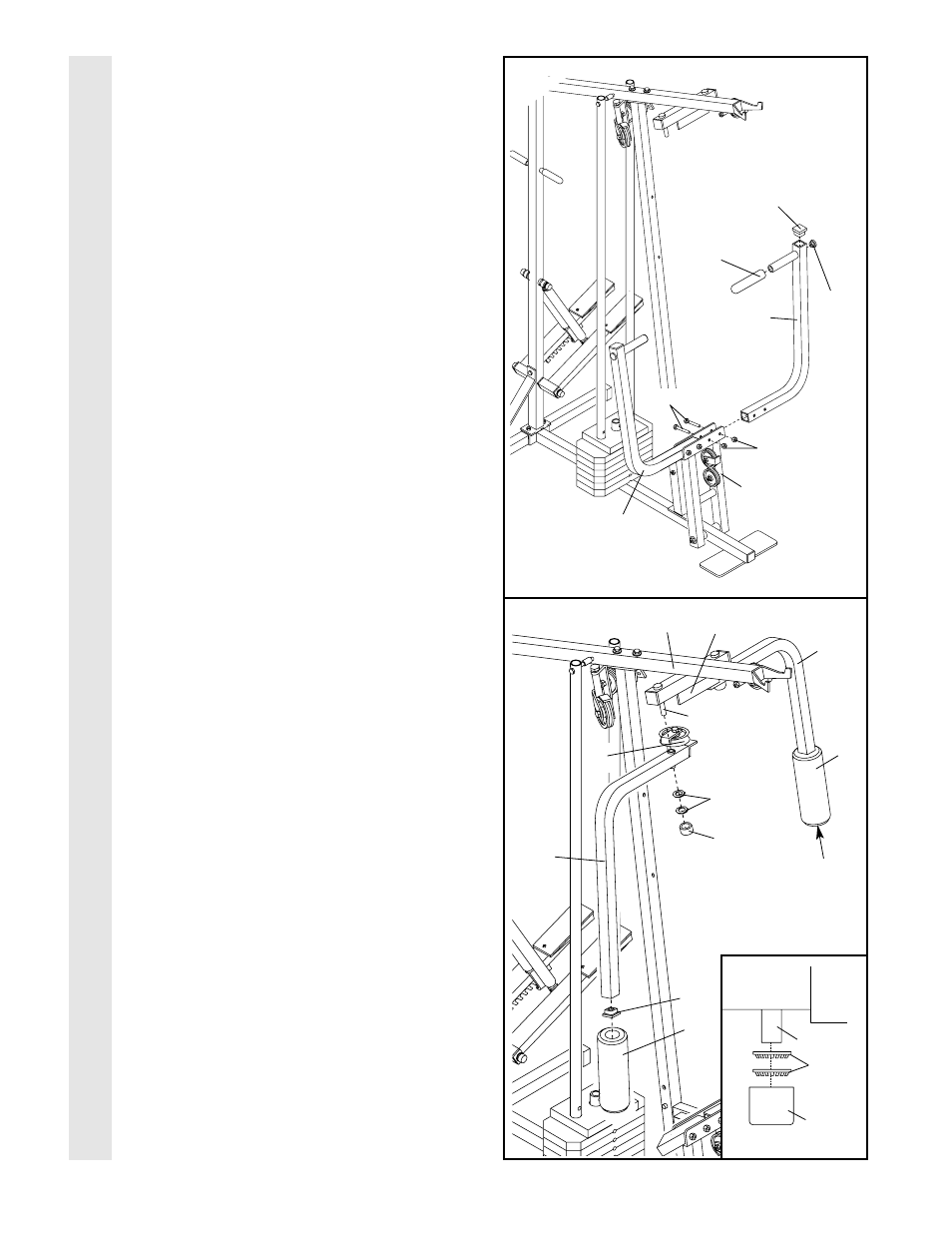 Arm assembl y | Weider WEEVSY87210 User Manual | Page 9 / 30