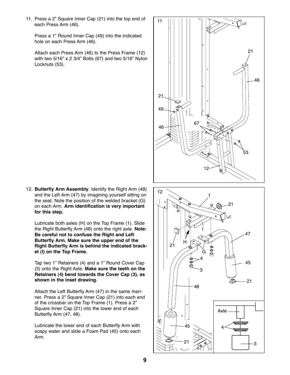 Weider WESY81080 User Manual | Page 9 / 25