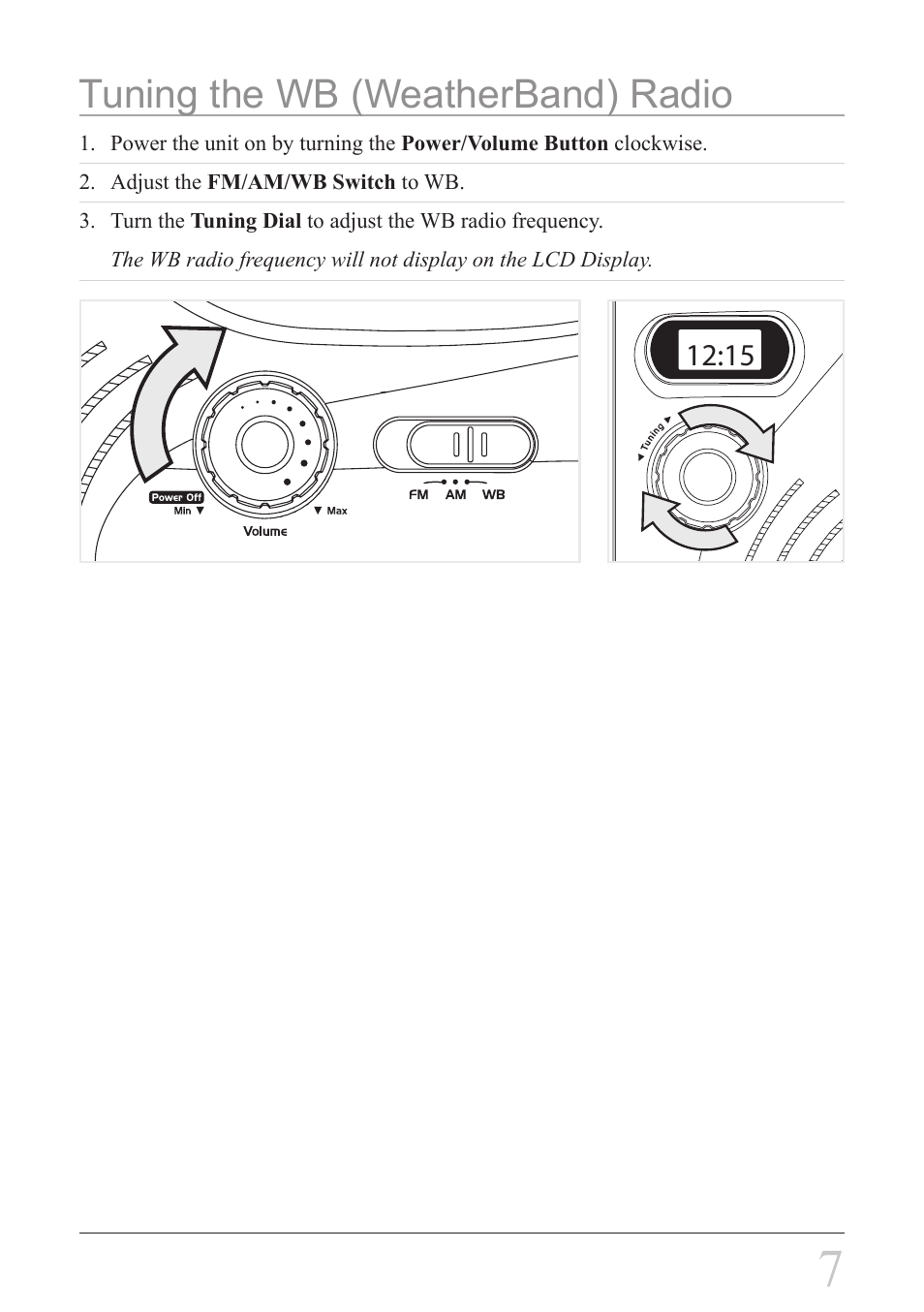 Weather X WF308 User Manual | Page 7 / 12