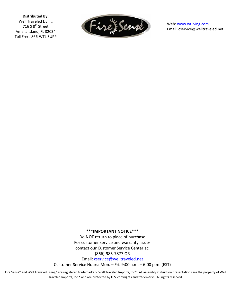 Well Traveled Living HotSpot 60508 User Manual | Page 3 / 3
