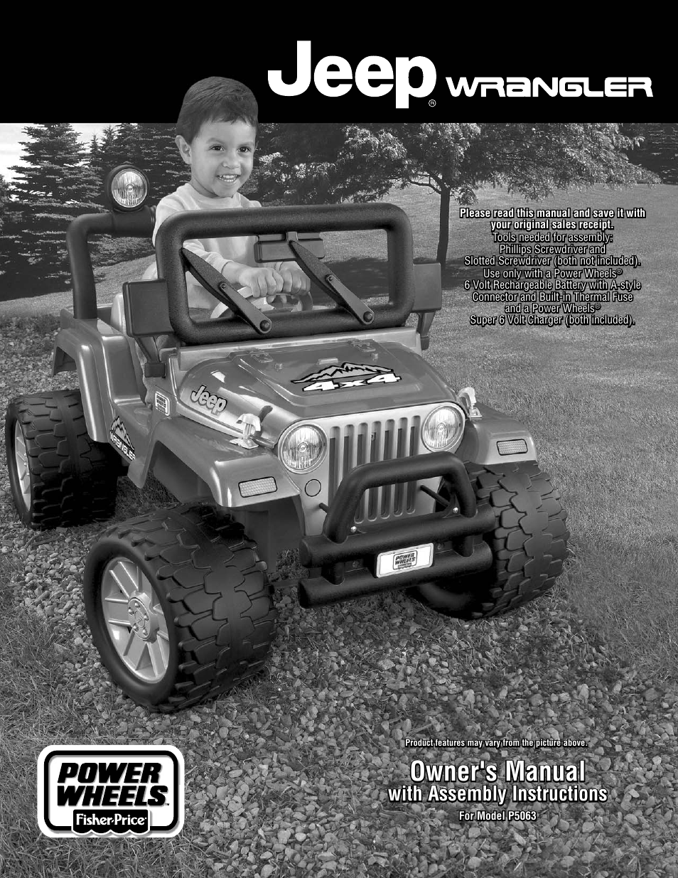 Wrangler JEEP P5063 User Manual | 24 pages