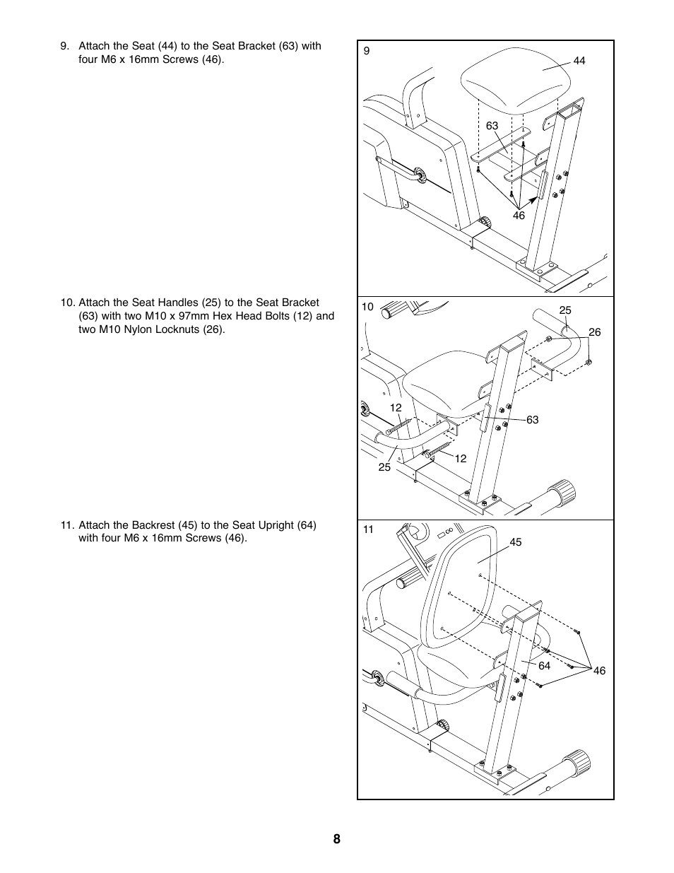 Weslo E 20 User Manual | Page 8 / 16