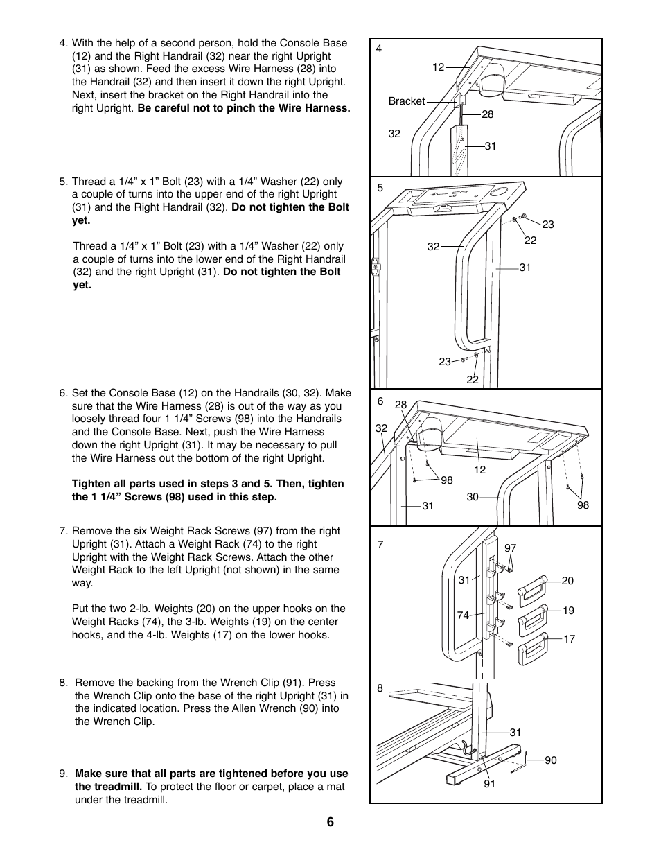 Weslo WLTL41582 User Manual | Page 6 / 18
