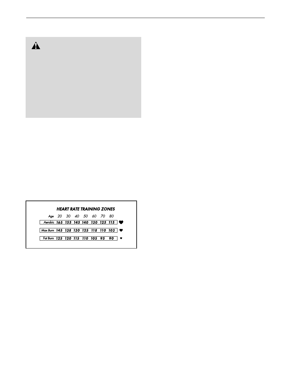 Conditioning guidelines, Warning | Weslo WLTL48410 User Manual | Page 14 / 19
