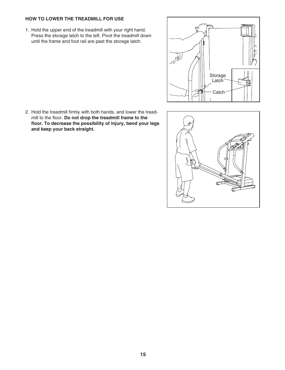 Weslo WLTL45312 User Manual | Page 15 / 23