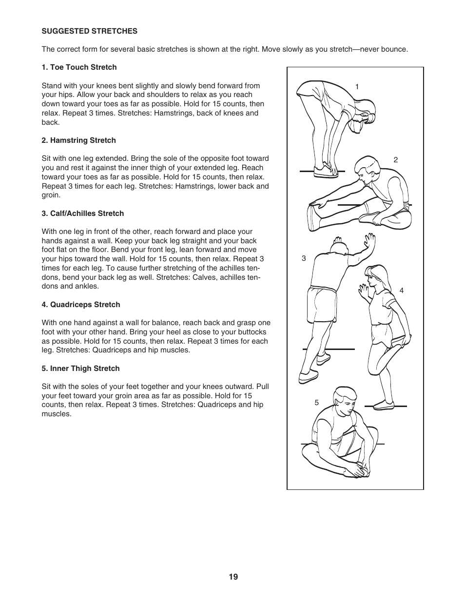 Weslo WLTL45312 User Manual | Page 19 / 23