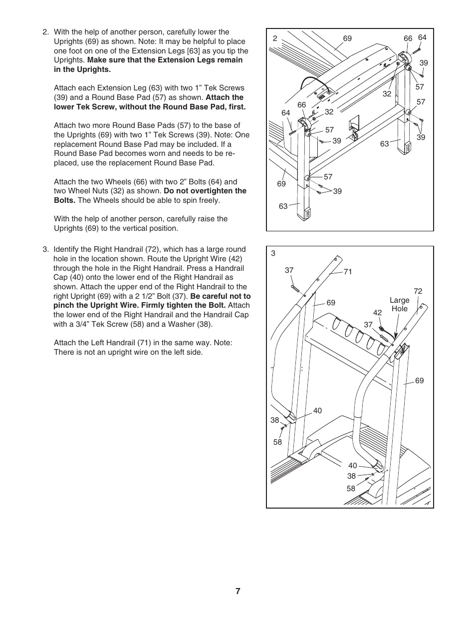 Weslo WLTL45312 User Manual | Page 7 / 23