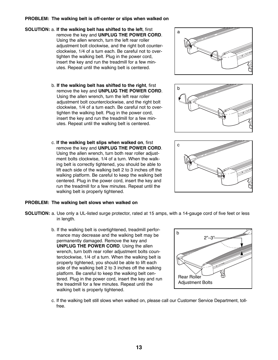 Weslo WLTL29200 User Manual | Page 13 / 18