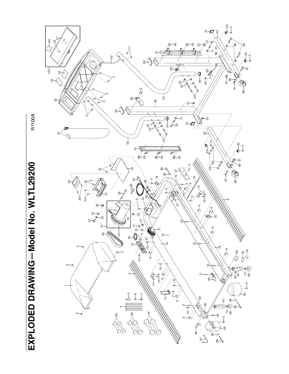 R1 100a | Weslo WLTL29200 User Manual | Page 17 / 18