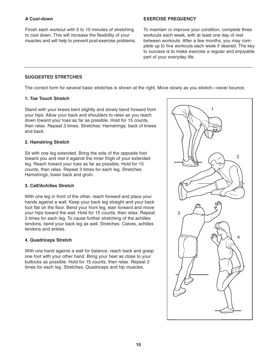 Weslo 78e 831.29522.0 User Manual | Page 15 / 19