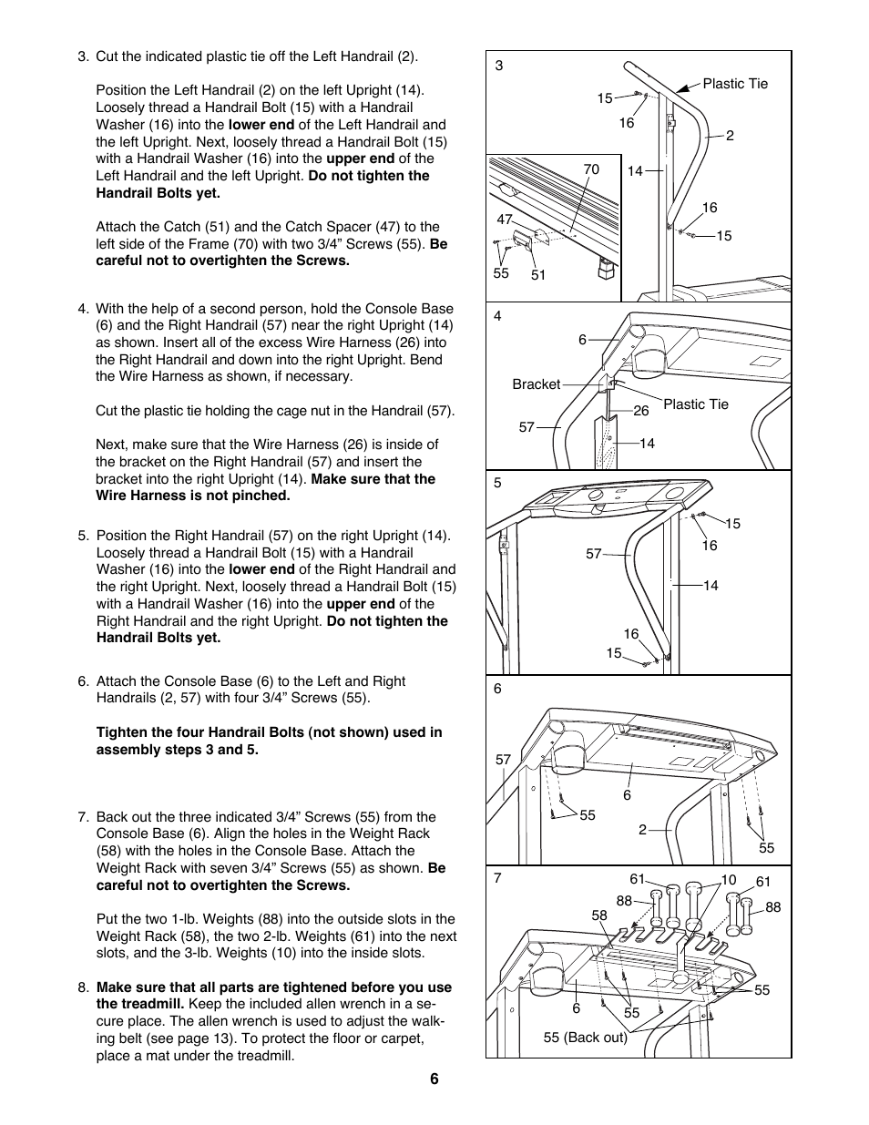 Weslo WLTL22191 User Manual | Page 6 / 18