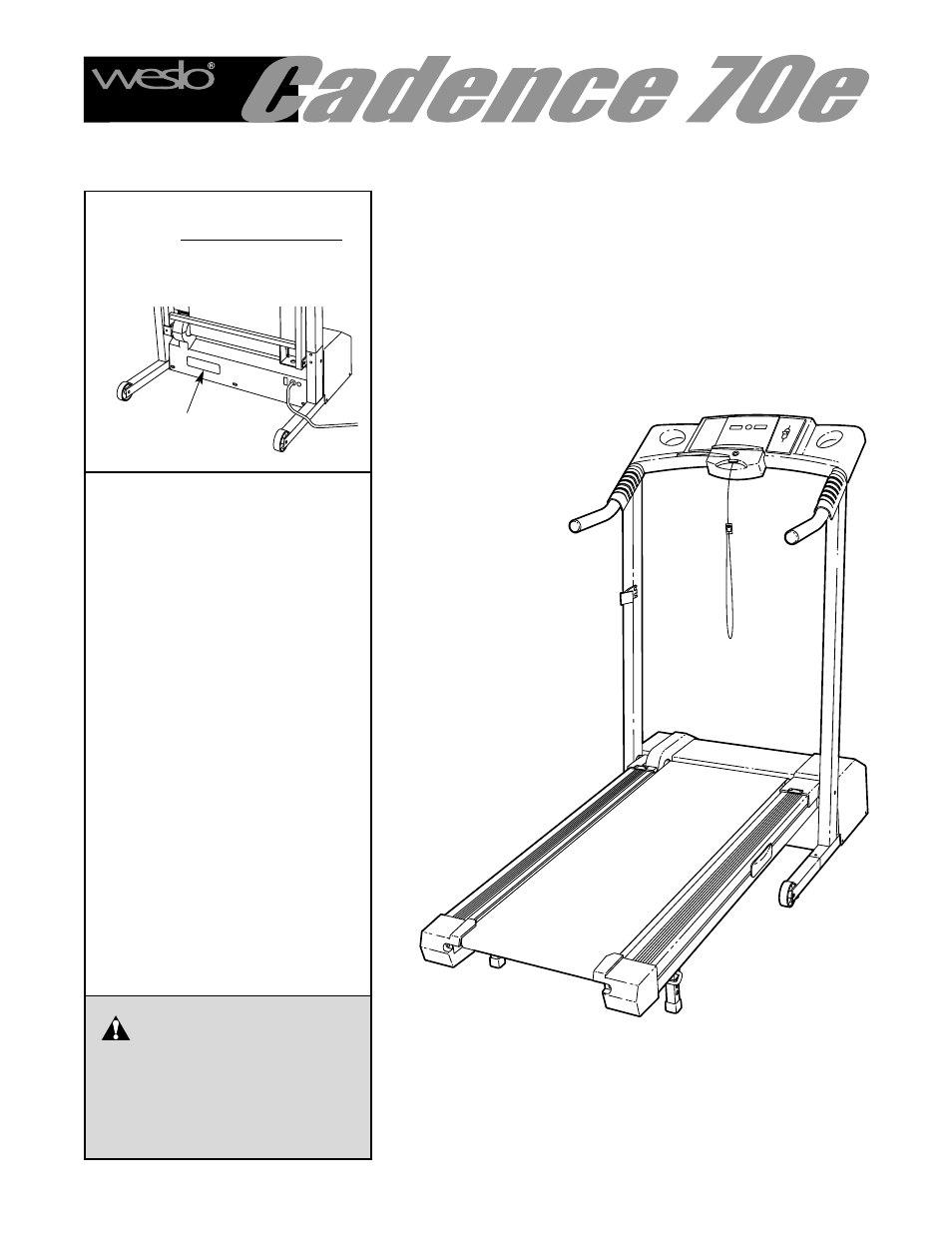 Weslo 831.293020 User Manual | 19 pages