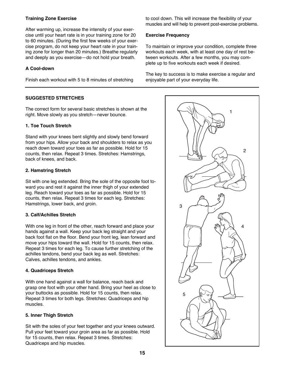Weslo WLTL48590 User Manual | Page 15 / 18
