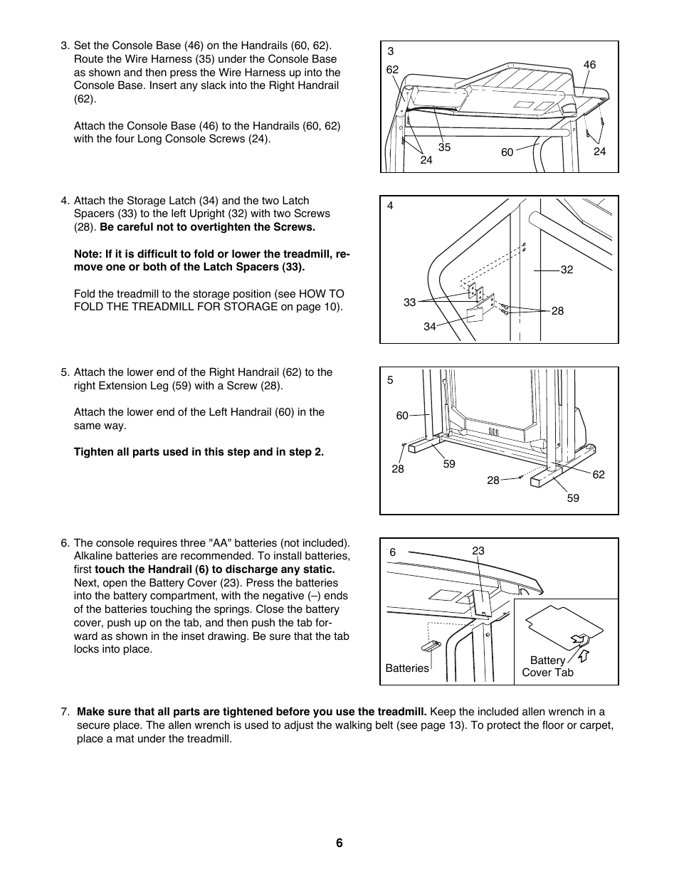 Weslo WLTL48590 User Manual | Page 6 / 18