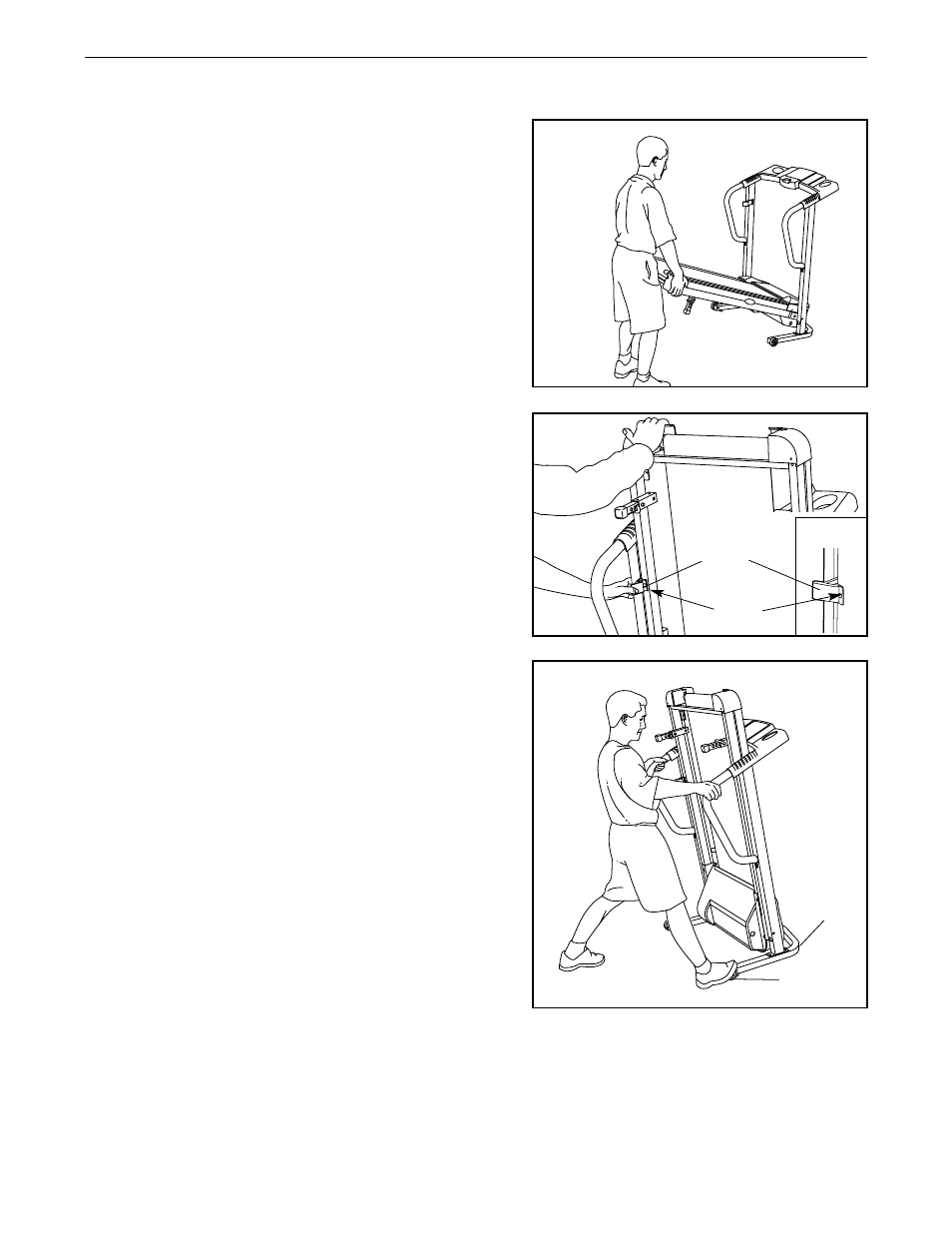 How to fold and move the treadmill | Weslo WLTL25320 User Manual | Page 11 / 19