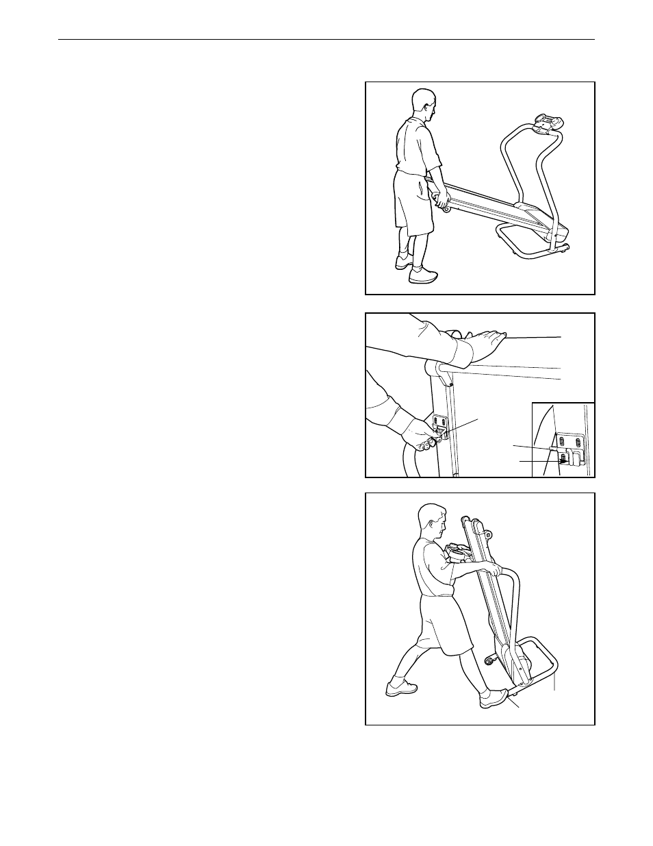 How to fold and move the treadmill | Weslo WLTL10091 User Manual | Page 10 / 19