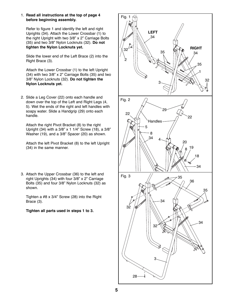 Weslo WLAW35075 User Manual | Page 5 / 12