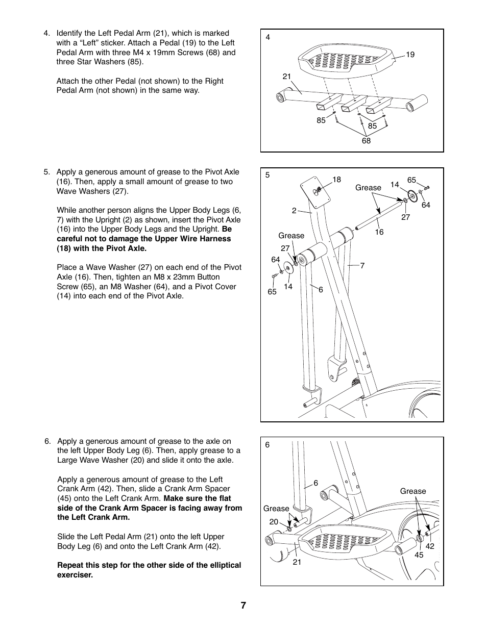 Weslo Momentum 220X WLEL2006.0 User Manual | Page 7 / 20