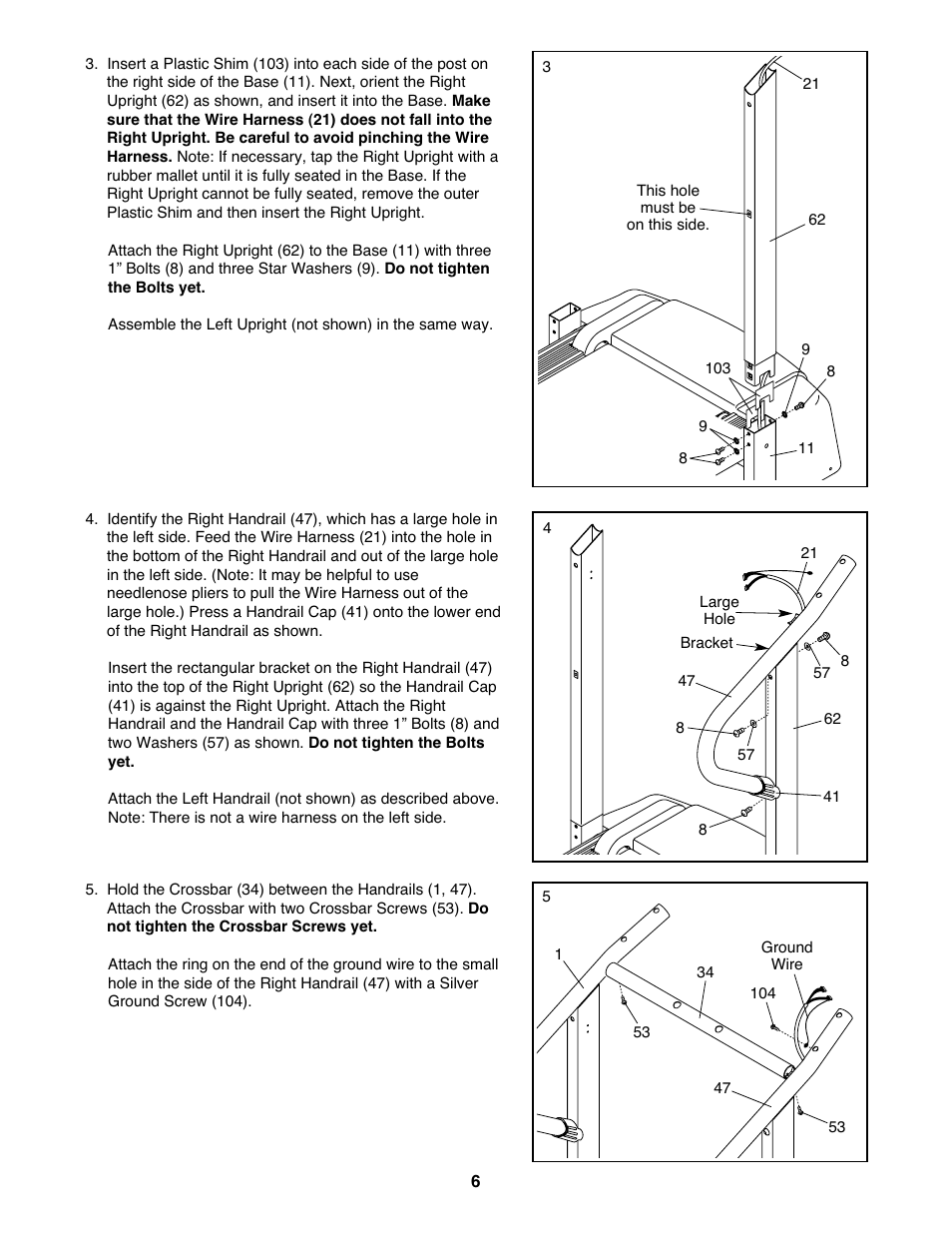 Weslo WLTL35520 User Manual | Page 6 / 19